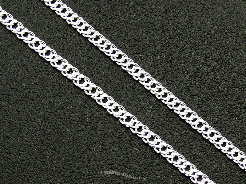 Silver chain 50 cm flat Ag 925/1000 (6.1 g)