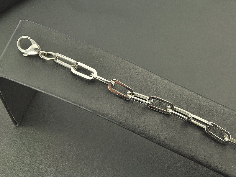 Surgical steel bracelet 21.5 cm