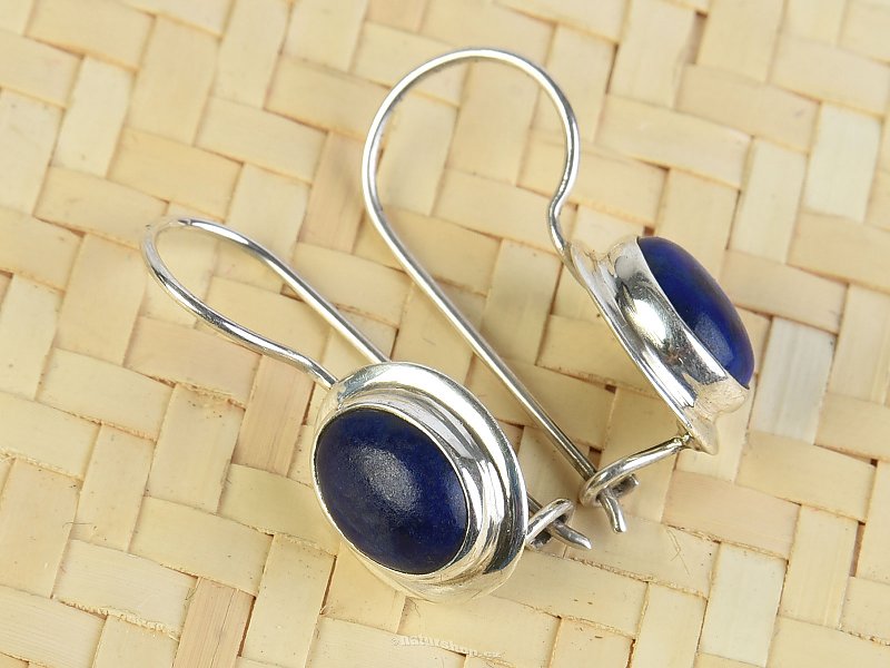 Lapis lazuli earrings 2.8 g Ag 925/1000