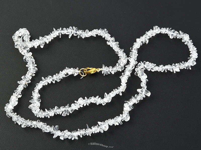 Crystal necklace 60 cm