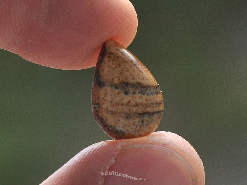 Cabochons teardrop diamond image 0.65 g (mugle317)