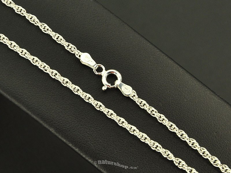 Ag 925/1000 silver chain 45 cm approx 4.3 g