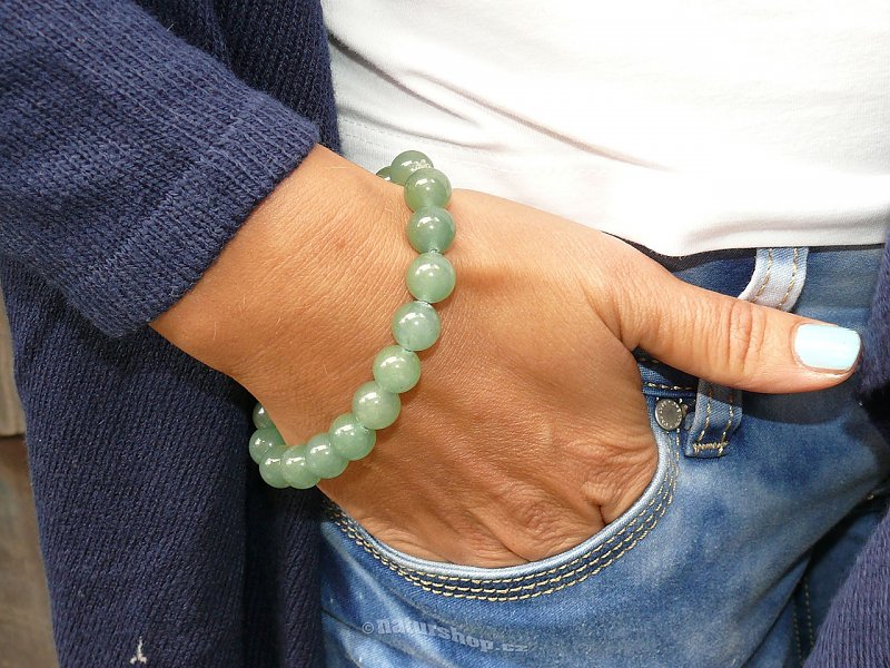Aventurine bracelet beads 10 mm