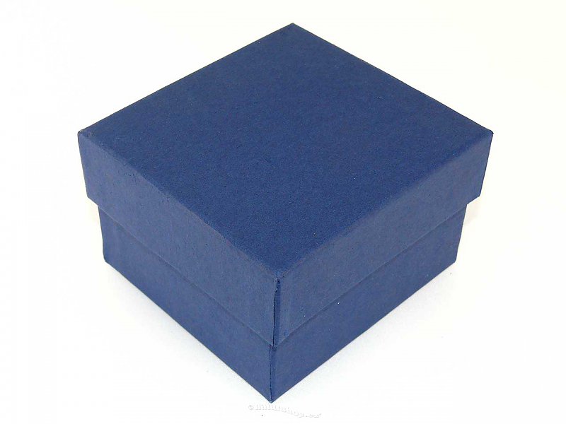 Dárková krabička modrá 9 x 8.5cm