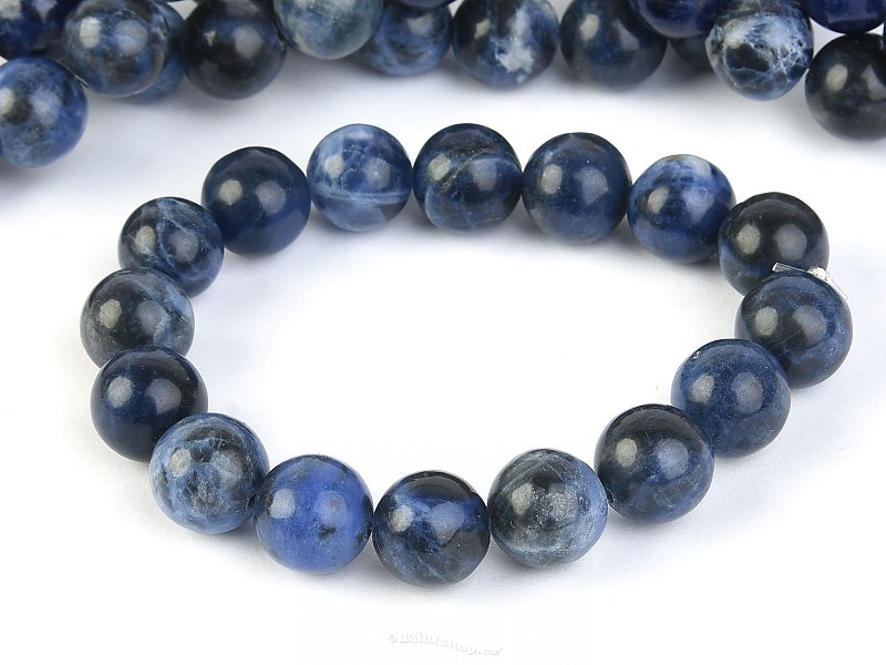 Sodalite bracelet beads 12 mm