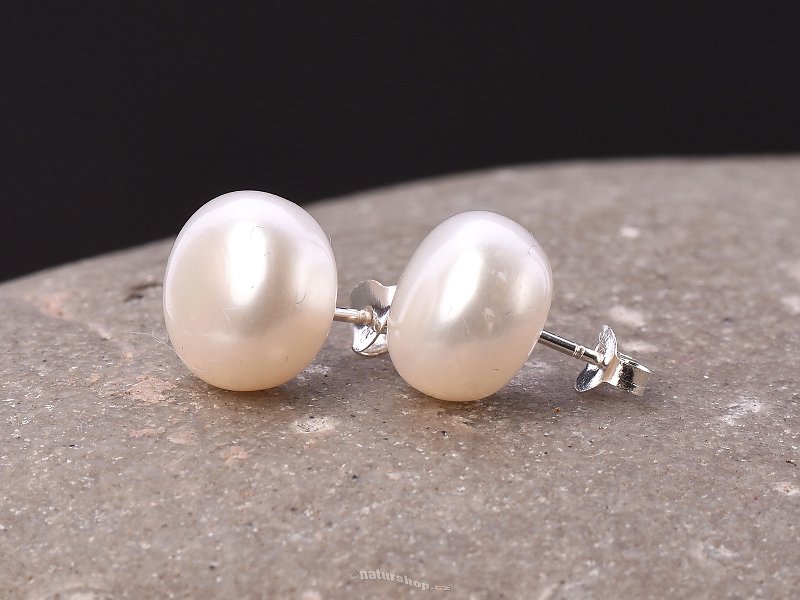 Pearl earrings Ag puzetka