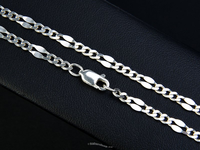 Silver chain with her newborn 42 cm approx 5.6 g Ag 925/1000