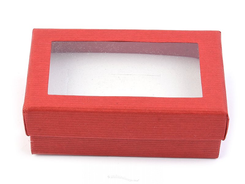 Dárková krabička červená 8 x 5cm