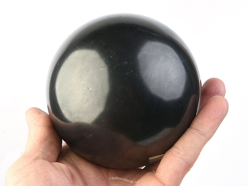 Shungites balls polished (Russia) about 90 mm