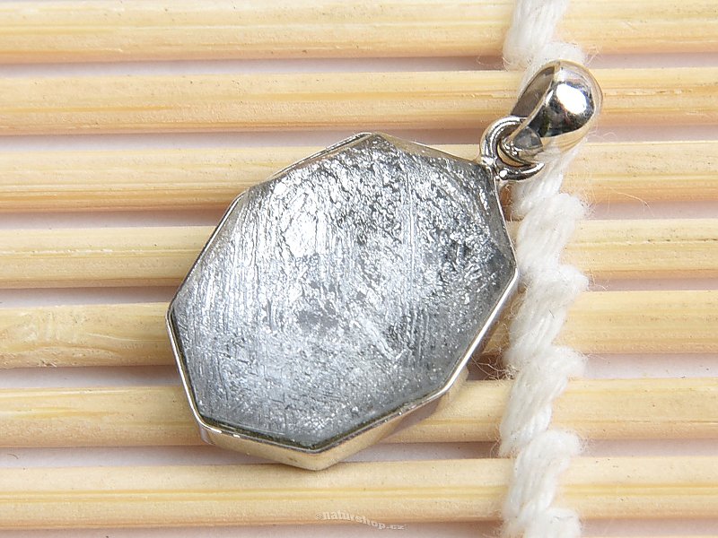 Meteorit pendant muonionalusta Ag 925/1000 2.5g
