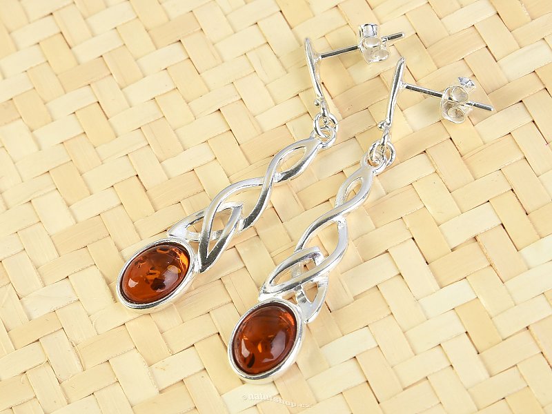 Silver earrings with jertare Ag 925/1000 TYP2672