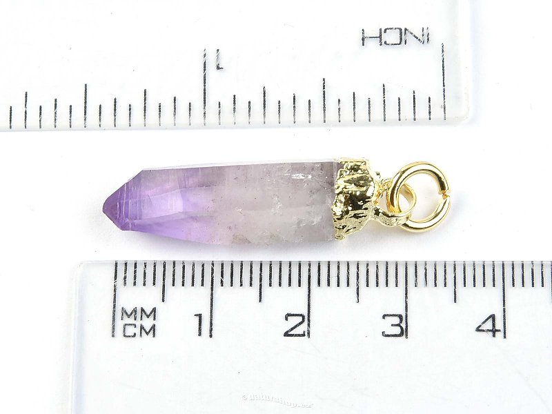 Amethyst Crystal Pendant Jewelry 3.36g