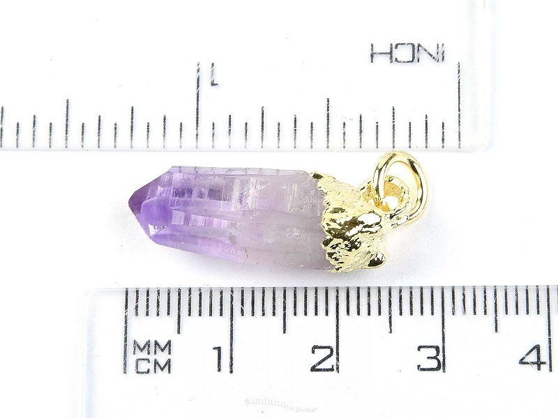 Amethyst Crystal Pendant Jewelry 3.61g