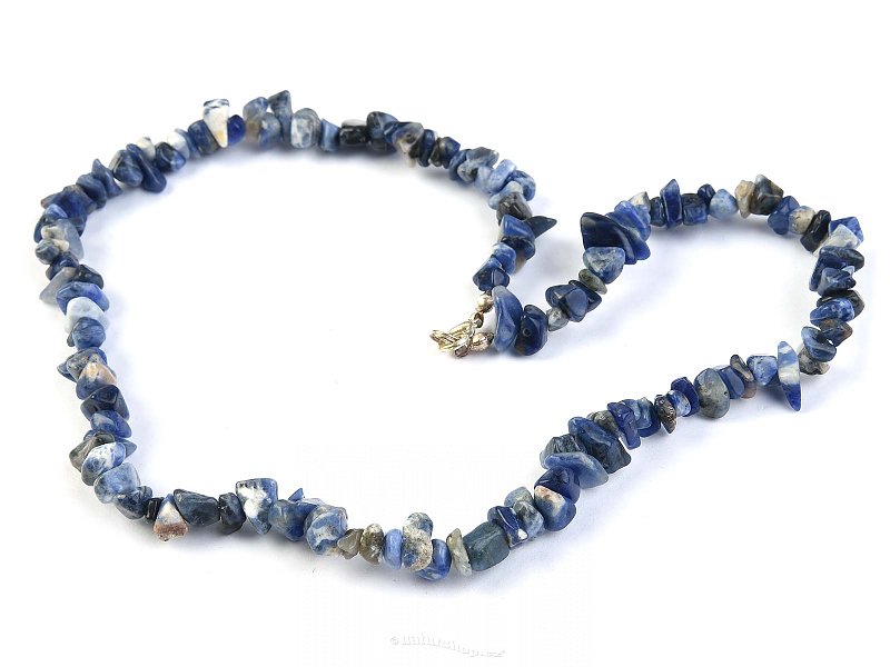 Sodalite necklace (45 cm)