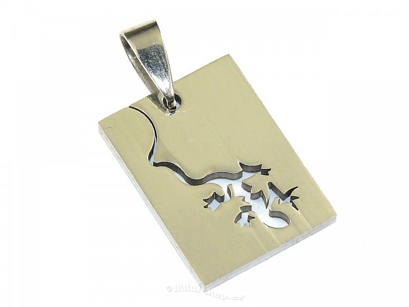 Surgical Steel Pendant typ013
