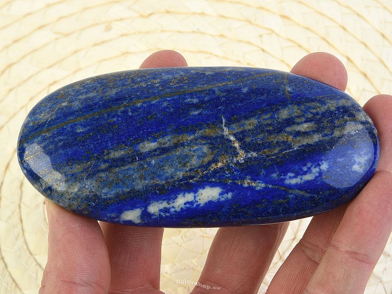 Smooth stone lapis lazuli (Afghanistan) 186g