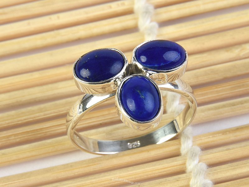 Lapis lazuli prsten Ag 925/1000