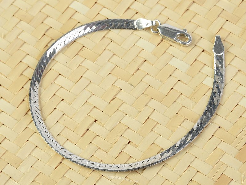 Bracelet silver 17cm Ag 925/1000 approx. 3.3g