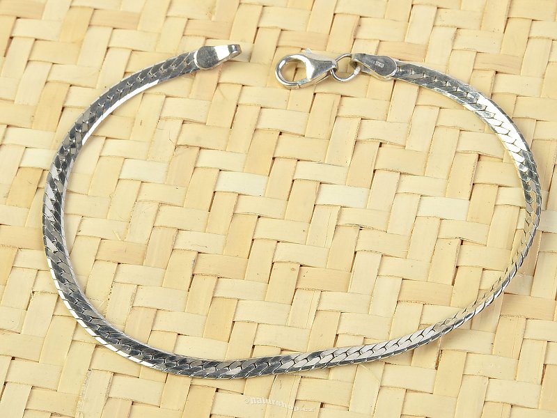 Bracelet silver 17cm Ag 925/1000 approx. 2.5g