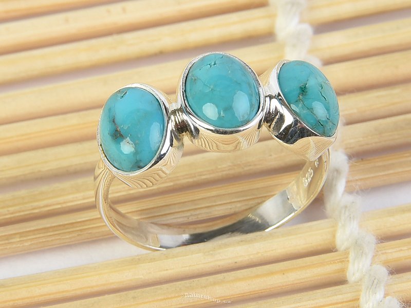Turquoise ring Ag 925/1000