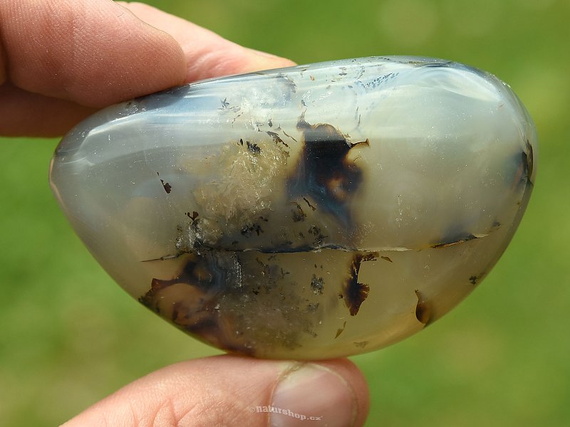 Agate with dendrites 92g
