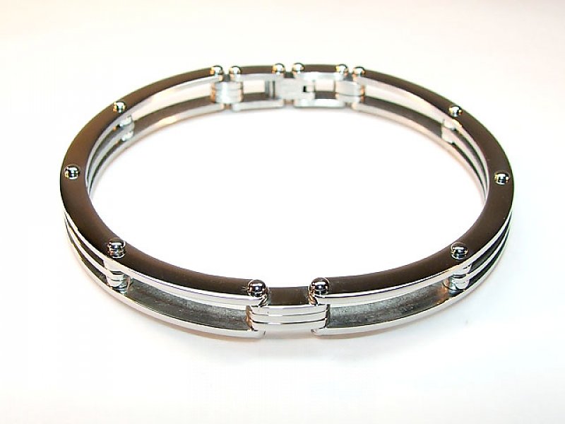Whole Bracelet - surgical steel - 075