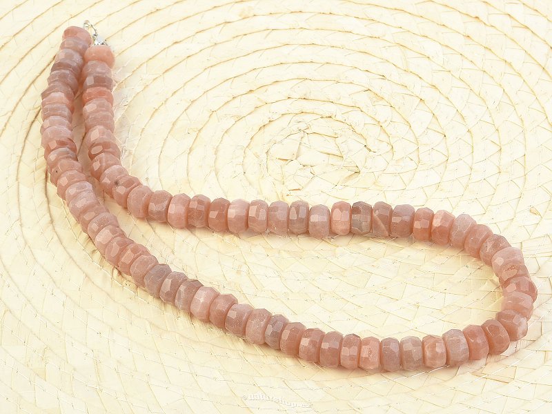 Sun stone cut necklace 50cm