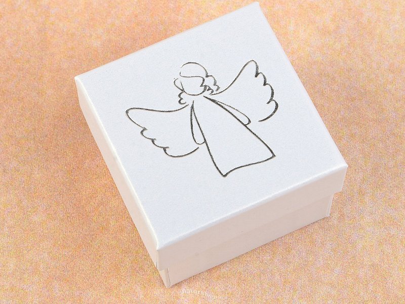 Gift box gray angel 5 x 5cm