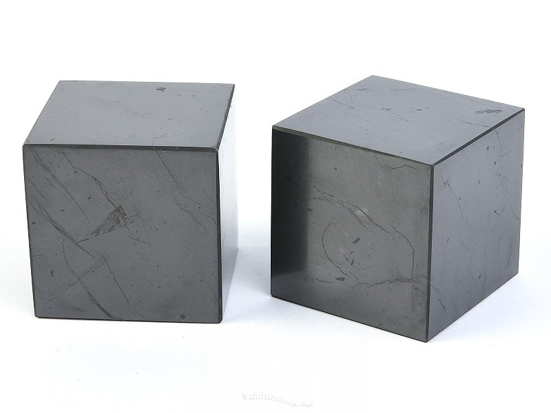 Shungite cube polished (Russia) 4cm