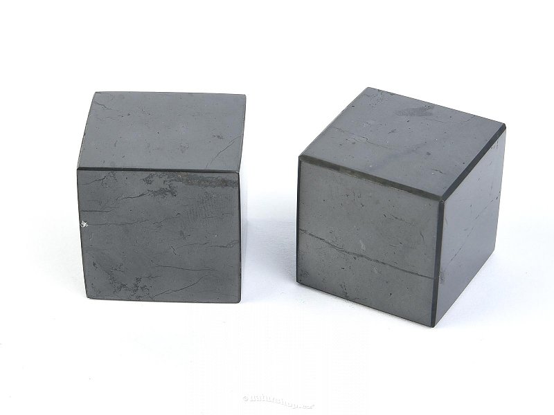 Shungite cube polished (Russia) 3cm