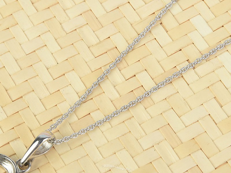 Silver Chain Lambada 45cm Ag 925/1000 + Rh (approx. 1.7g)