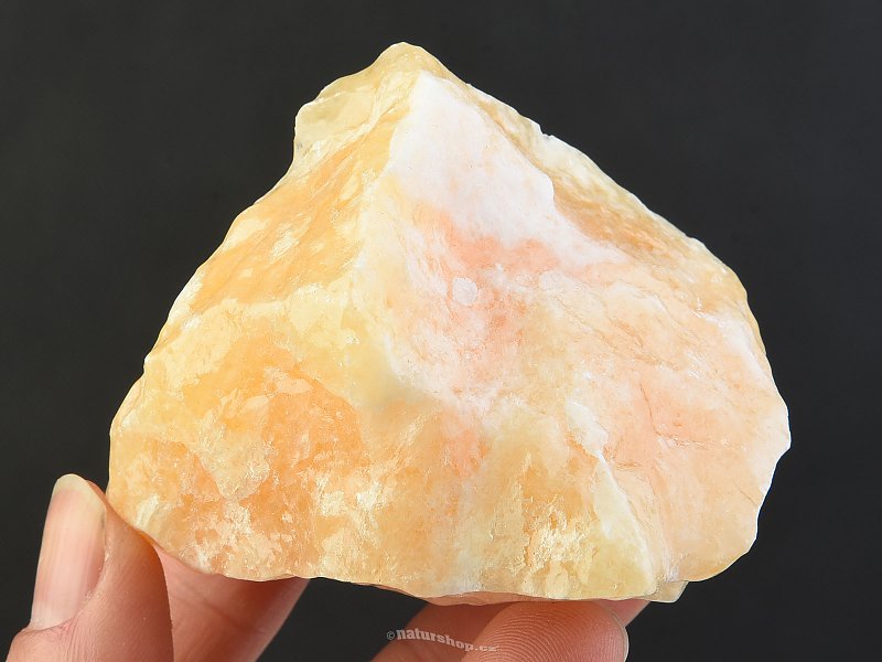 Kalcit surový oranžový odstín 157g