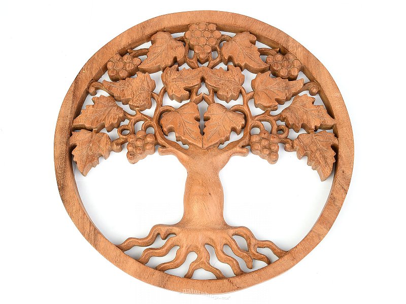 Vine carved relief 30cm