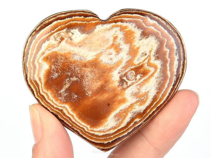 Aragonite Heart (Morocco) 76g