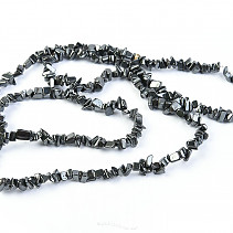 Hematite Necklace larger stones (90 cm)