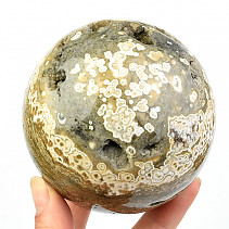 Jasper ocean sphere with cavity Ø 86mm