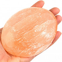 Selenite orange larger oval - massage soap from Morocco