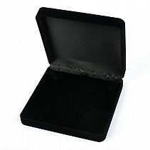 Sametová dárková krabička černá 16 x 16cm