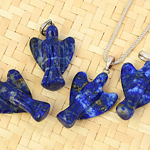 Andělíček lapis lazuli přívěsek Ag úchyt