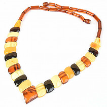Amber necklace mix 51cm (typ3667)