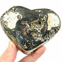 Pyrite heart vintage (Peru) 629g
