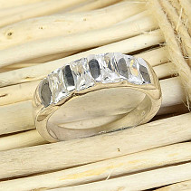 Stříbrný prsten vel.54 Ag 925/1000 4,8g