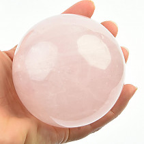 Rose quartz ball 628g Ø 77mm
