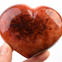 Carnelian polished heart 299g