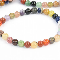 Mix stones bracelet balls 6-7mm