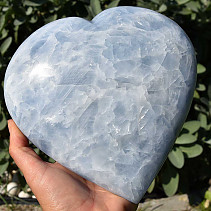 Big heart of blue calcite 2728g