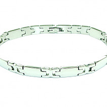 Ladies bracelet steel shiny typ196