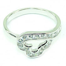 Prsten stříbrný Ag 925/1000 - typ004