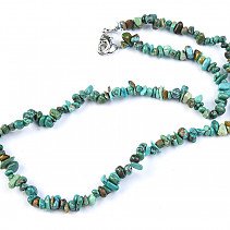 Turquoise necklace 45 cm