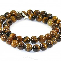 Tiger eye beads necklace 10 mm
